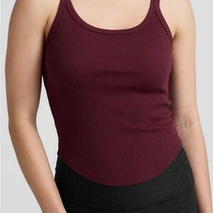Beyond Yoga Burgundy Tank Top